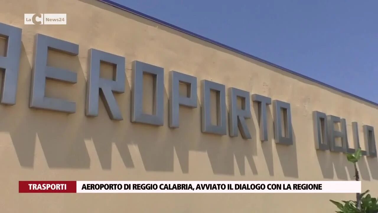 Aeroporto di Reggio Calabria, avviato il dialogo con la Regione