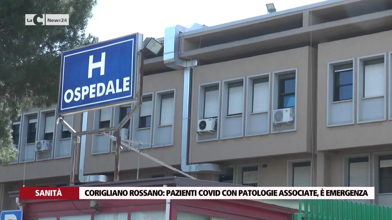 Corigliano Rossano: pazienti covid con patologie associate, è emergenza