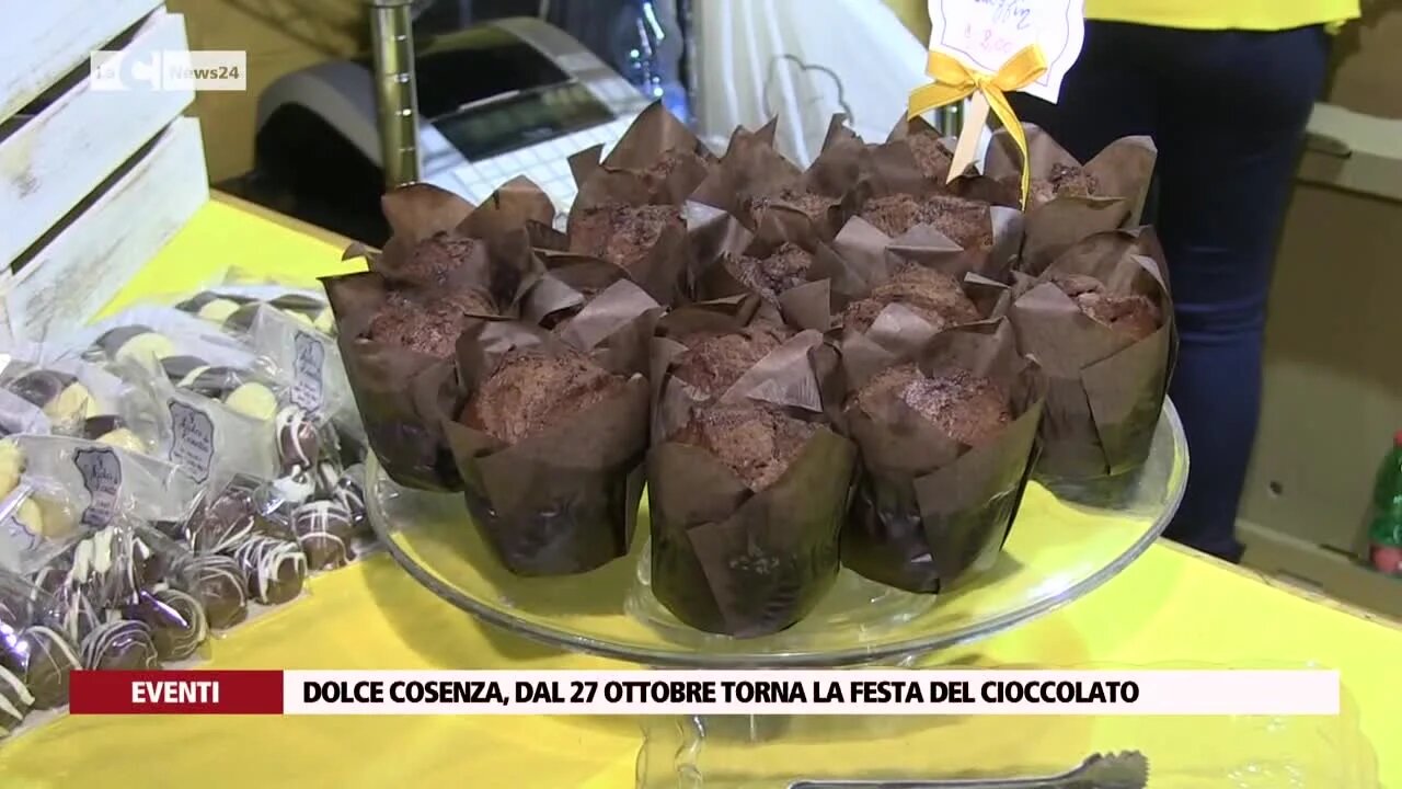 Dolce Cosenza, dal 27 Ottobre torna la festa del cioccolato