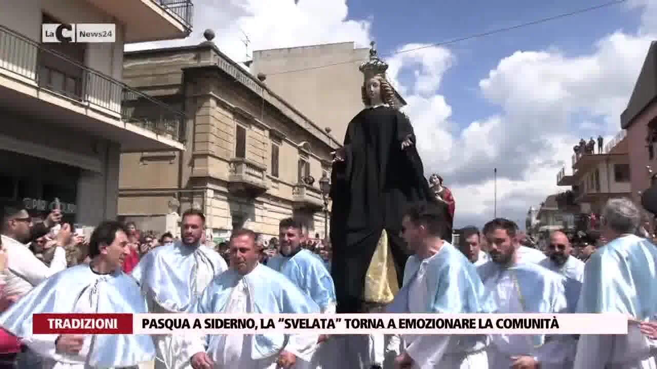 Pasqua a Siderno, la “Svelata” torna a emozionare la comunità