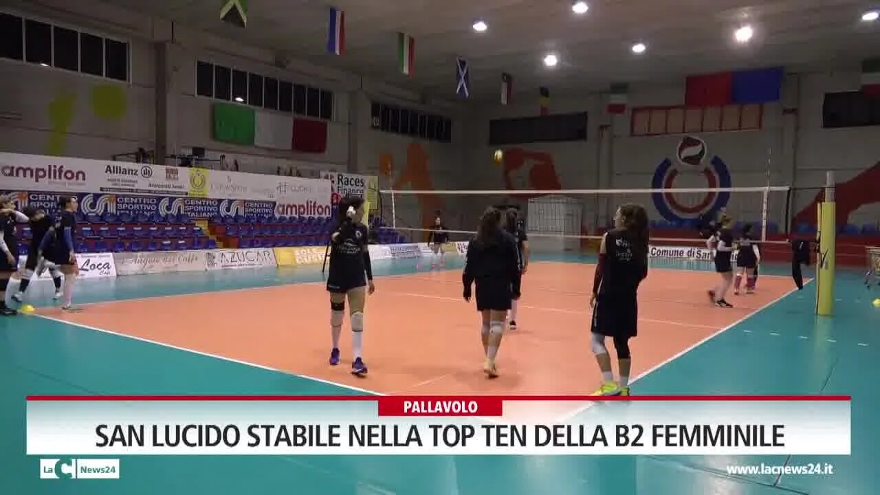 San Lucido stabile nella top ten della B2 femminile