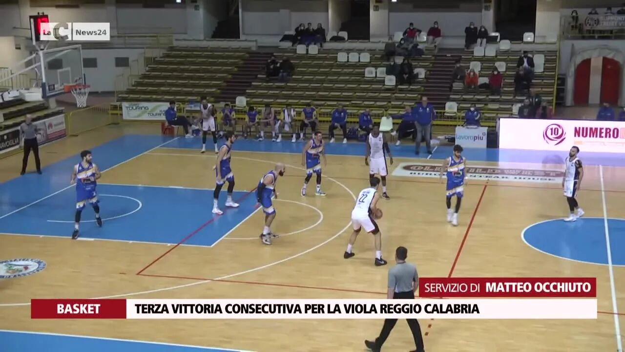 Terza vittoria consecutiva per la Viola Reggio Calabria