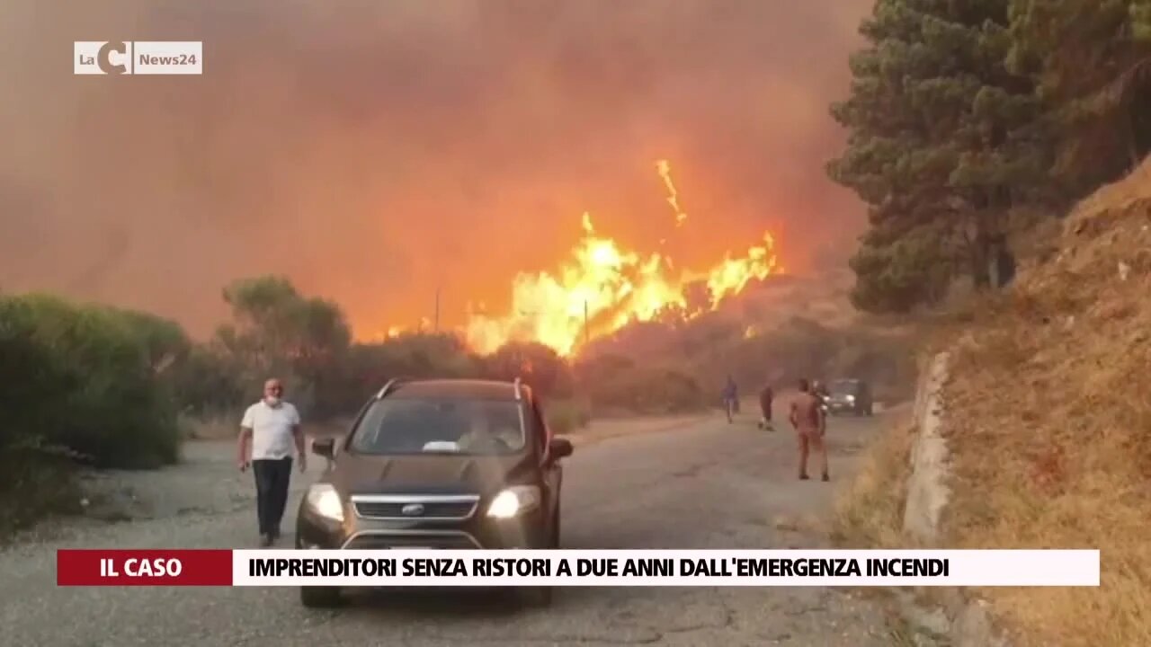 Imprenditori senza ristori a due anni dall'emergenza incendi