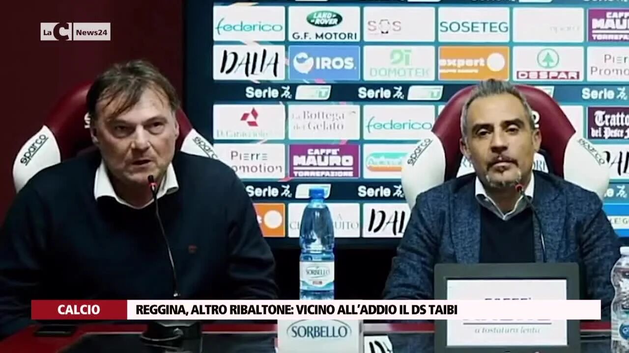 Reggina, altro ribaltone: vicino all’addio il ds Taibi