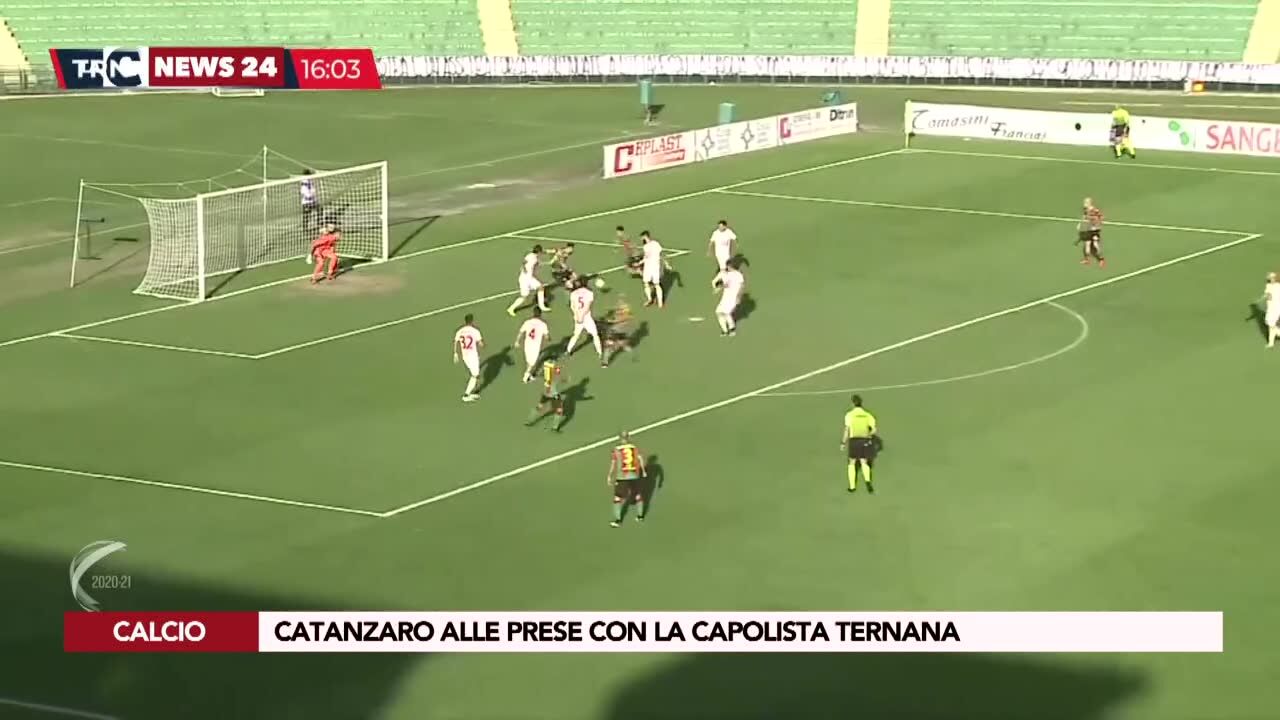Catanzaro alle prese con la capolista Ternana