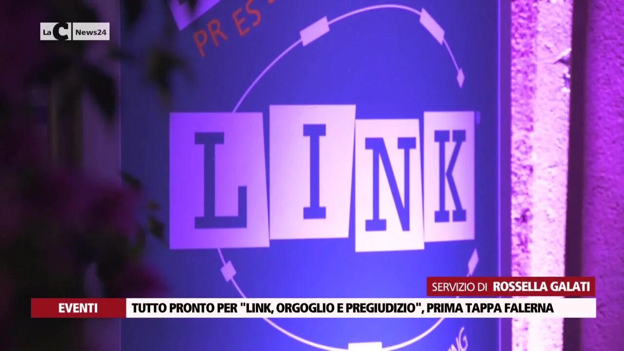 Tutto pronto per "Link, orgoglio e pregiudizio", prima tappa Falerna