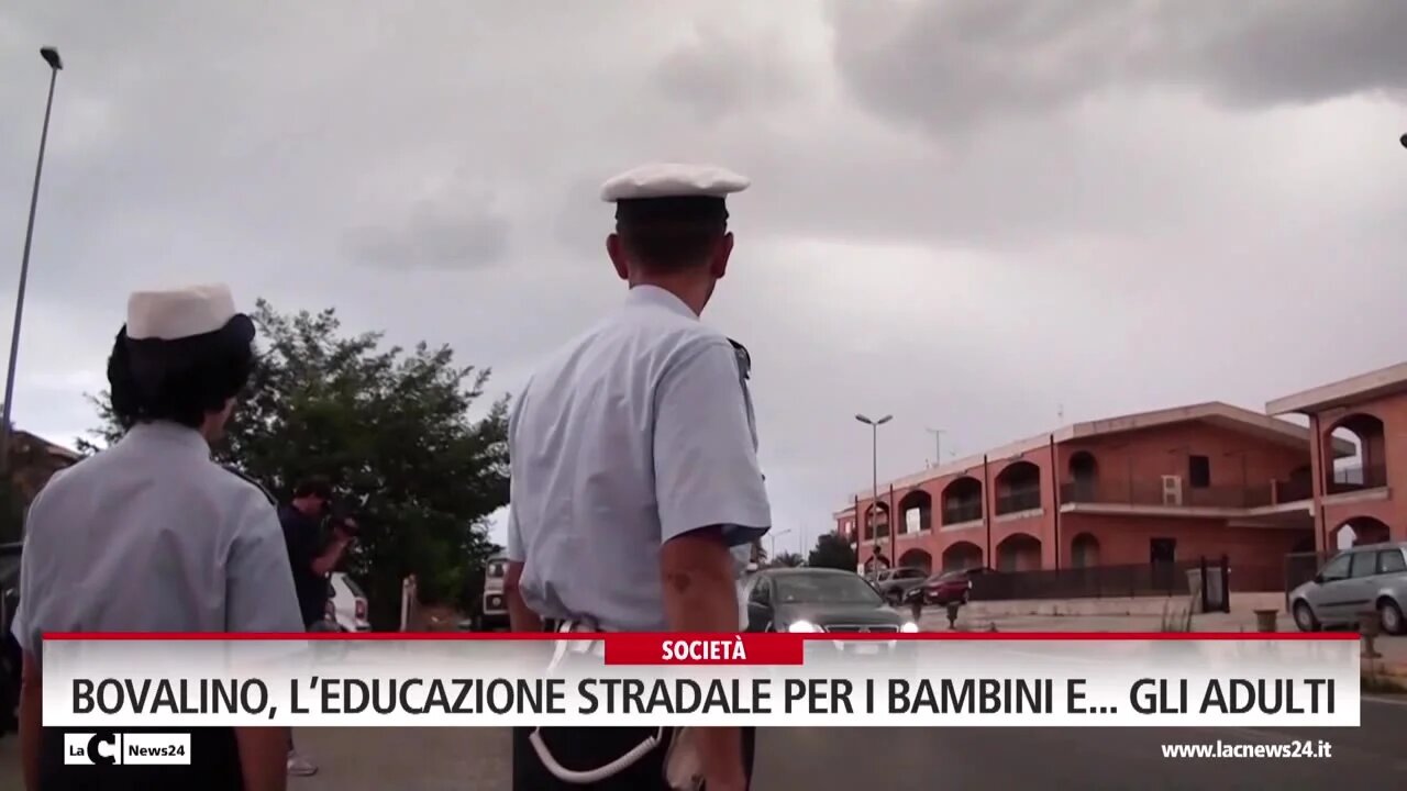 Bovalino, l’educazione stradale per i bambini e... gli adulti