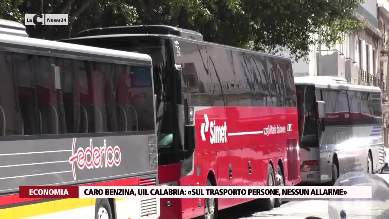 Caro benzina, Uil Calabria: «Sul trasporto persone, nessun allarme»