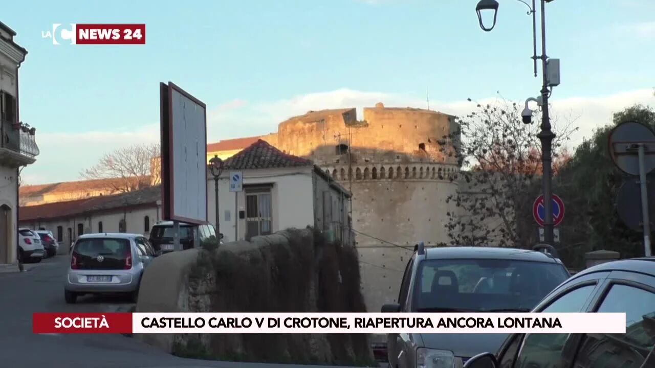 Castello Carlo V di Crotone, riapertura ancora lontana