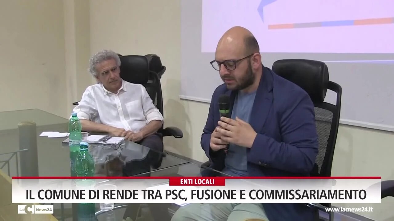 Il comune di Rende tra Psc, fusione e commissariamento