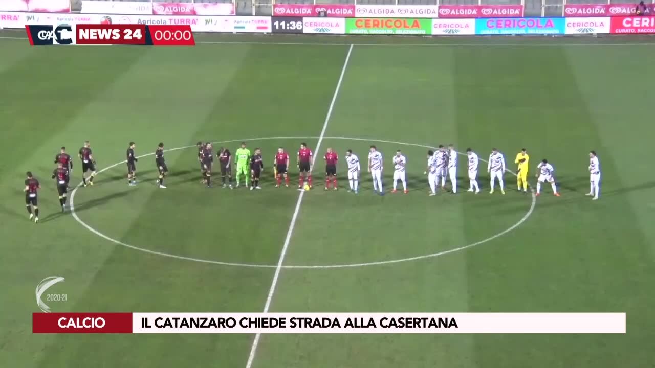 Il Catanzaro chiede strada alla Casertana
