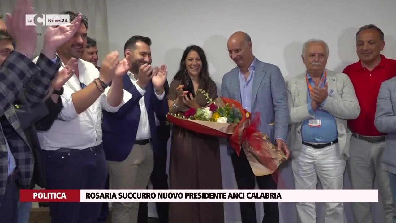 Rosaria Succurro nuovo presidente Anci Calabria