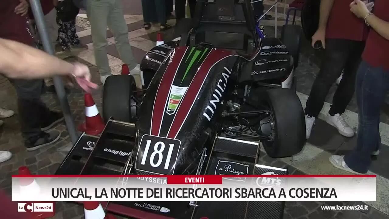 Unical, la notte dei ricercatori sbarca a Cosenza