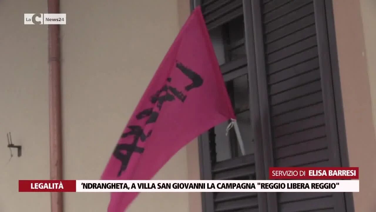 ‘Ndrangheta, a Villa San Giovanni la campagna "Reggio Libera Reggio"