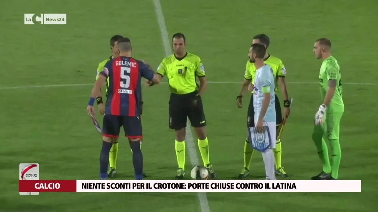 Niente sconti per il Crotone: porte chiuse contro il Latina