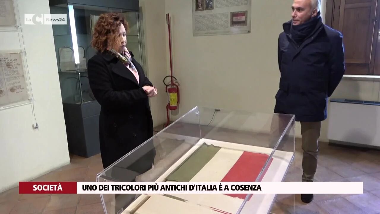 Uno dei tricolori più antichi d'Italia è a Cosenza