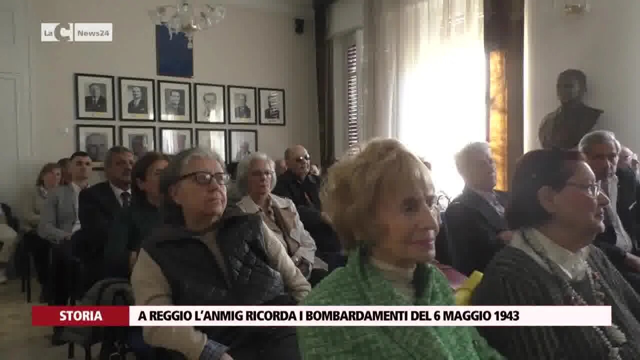 A Reggio L’anmig ricorda i bombardamenti del 6 maggio 1943