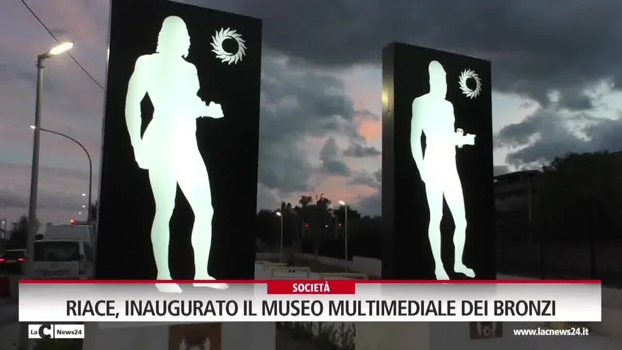 Riace, inaugurato il museo multimediale dei Bronzi