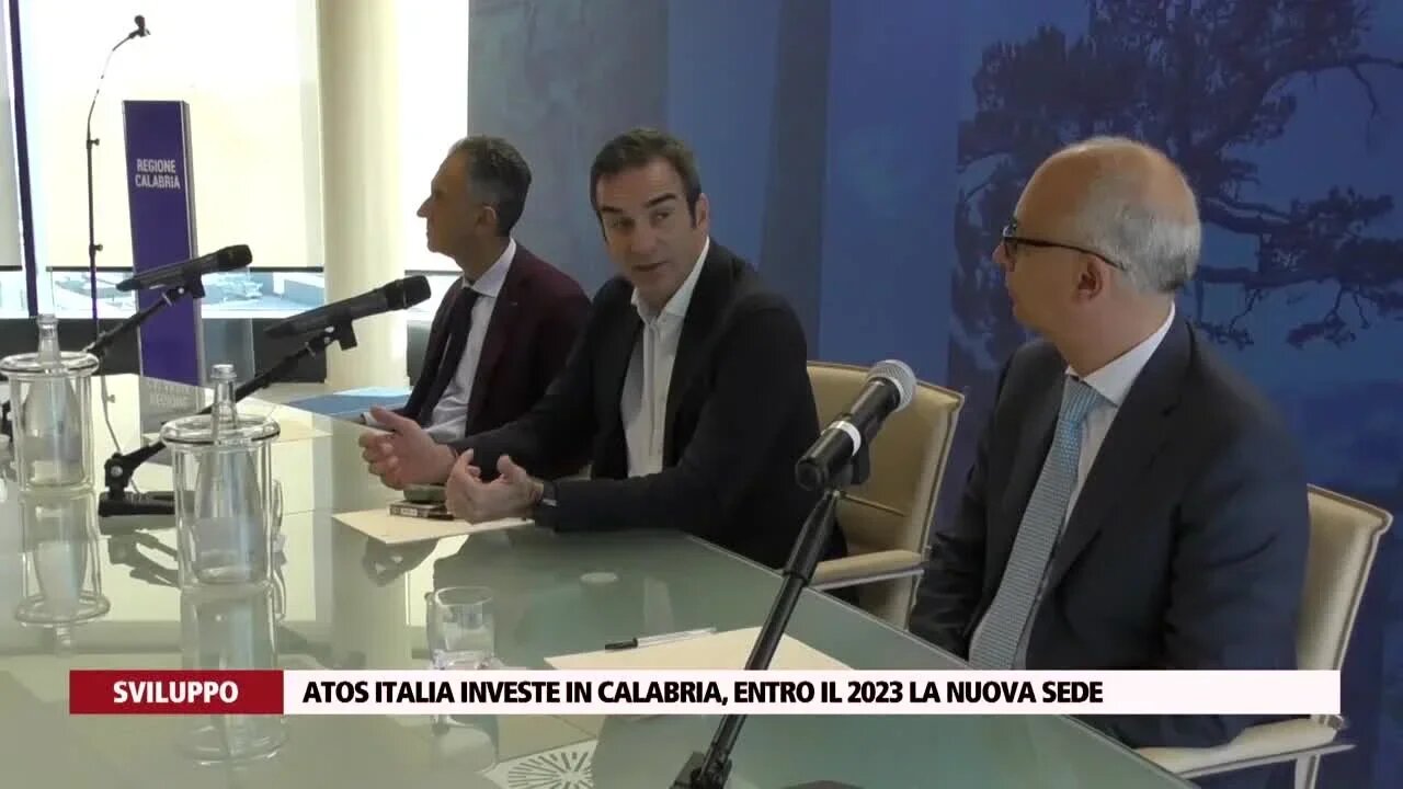 Atos Italia investe in Calabria, entro il 2023 la nuova sede