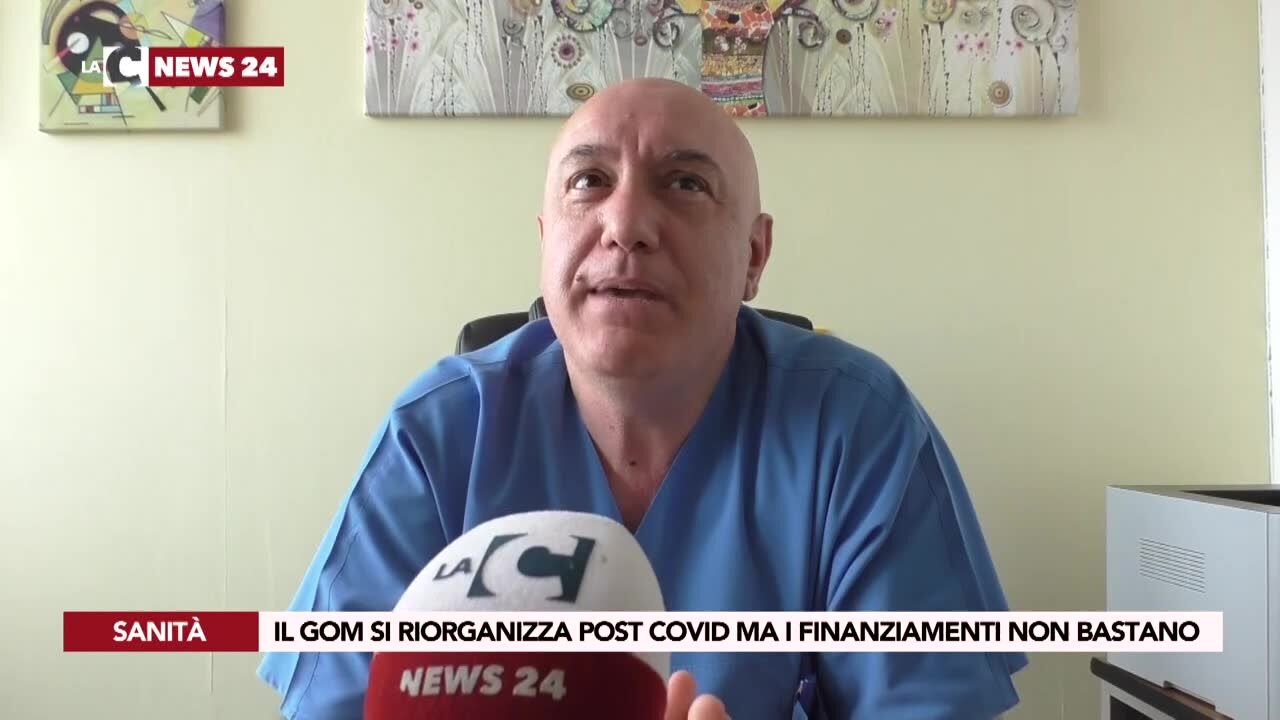 Il Gom si riorganizza post covid ma i finanziamenti non bastano