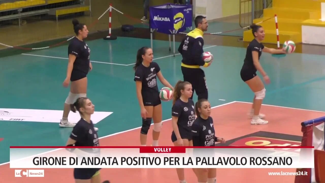 Girone di andata positivo per la Pallavolo Rossano