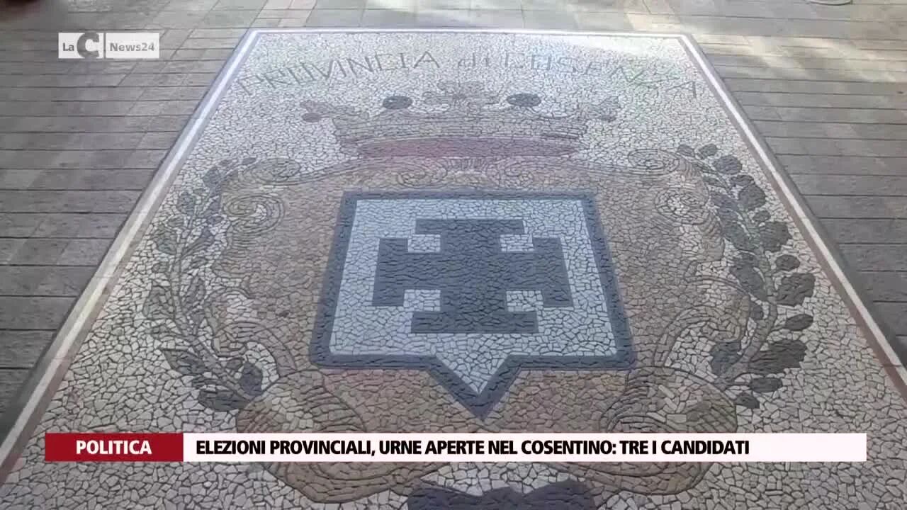 Elezioni provinciali, urne aperte nel cosentino: tre i candidati