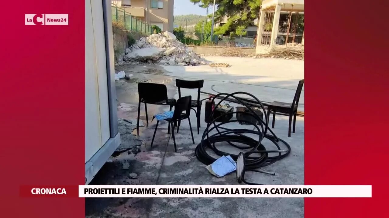 Proiettili e fiamme, criminalità rialza la testa a Catanzaro