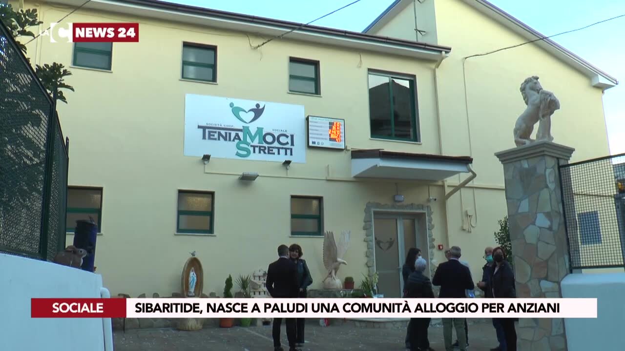 Anziani mai più soli, nasce a Paludi nel Cosentino una comunità alloggio -Video