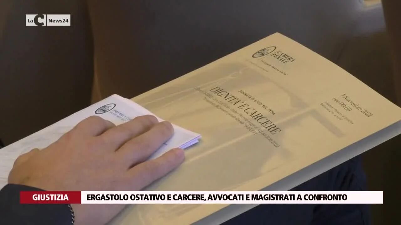 Ergastolo ostativo e carcere, avvocati e magistrati a confronto