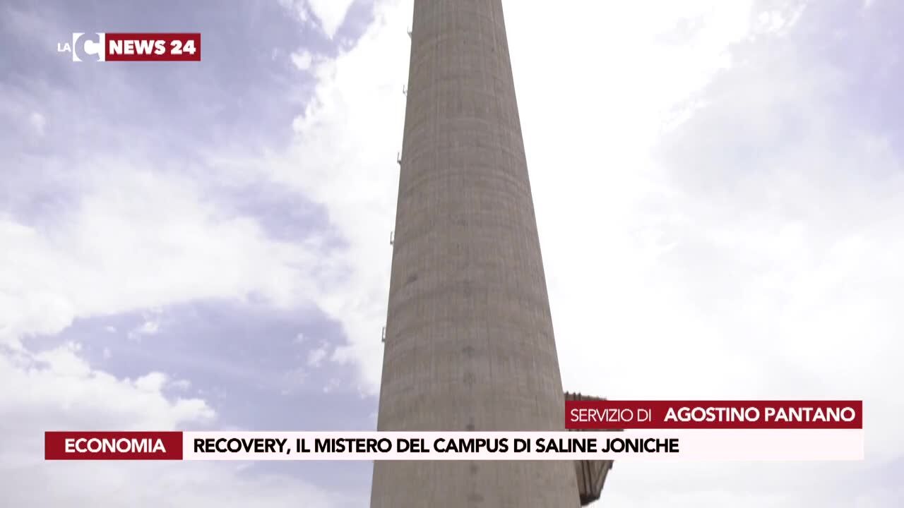 Recovery, il mistero del campus di Saline Joniche