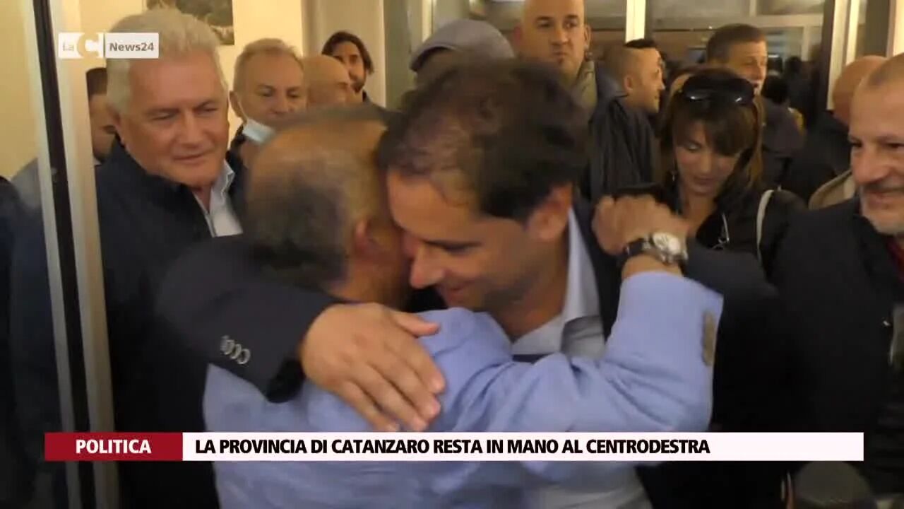 La provincia di Catanzaro resta in mano al centrodestra