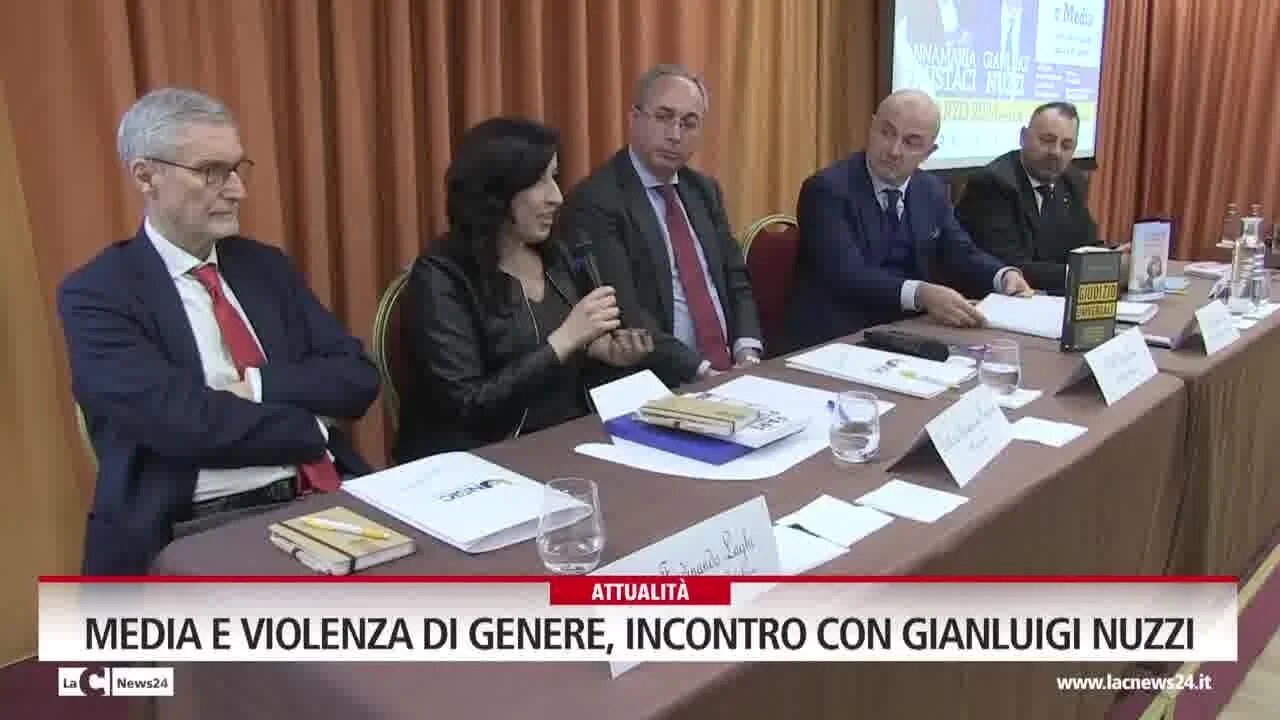 Media e violenza di genere, incontro con Gianluigi Nuzzi