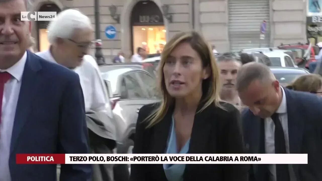 Terzo polo, Boschi: «Porterò la voce della Calabria a Roma»