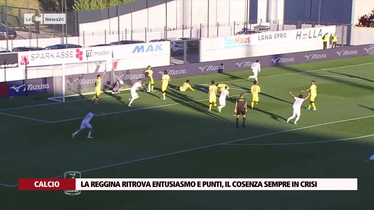 La Reggina ritrova entusiasmo e punti, il Cosenza sempre in crisi