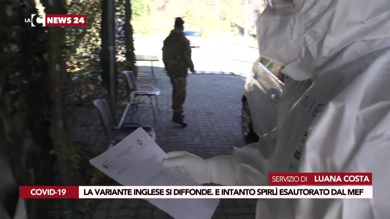 La variante inglese si diffonde. E intanto Spirlì esautorato dal Mef