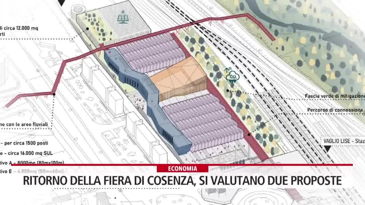 Ritorno della fiera di Cosenza, si valutano due proposte