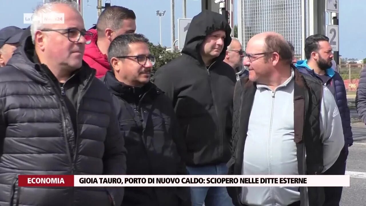 Gioia Tauro, porto di nuovo caldo: sciopero nelle ditte esterne