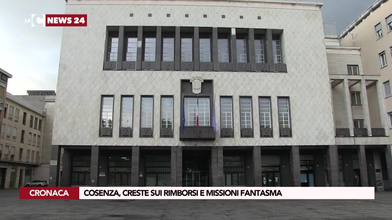 Cosenza, creste sui rimborsi e missioni fantasma
