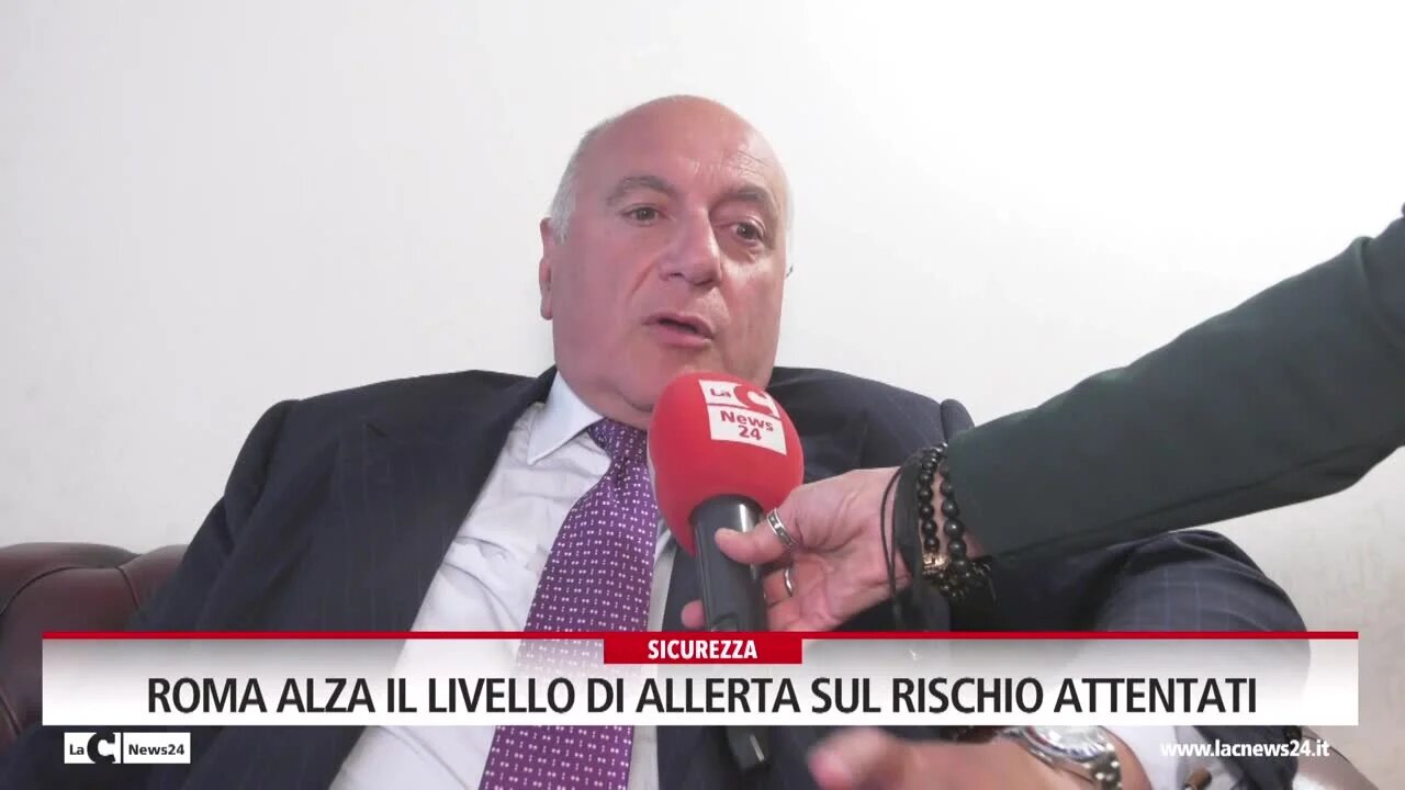 Roma alza il livello di allerta sul rischio attentati