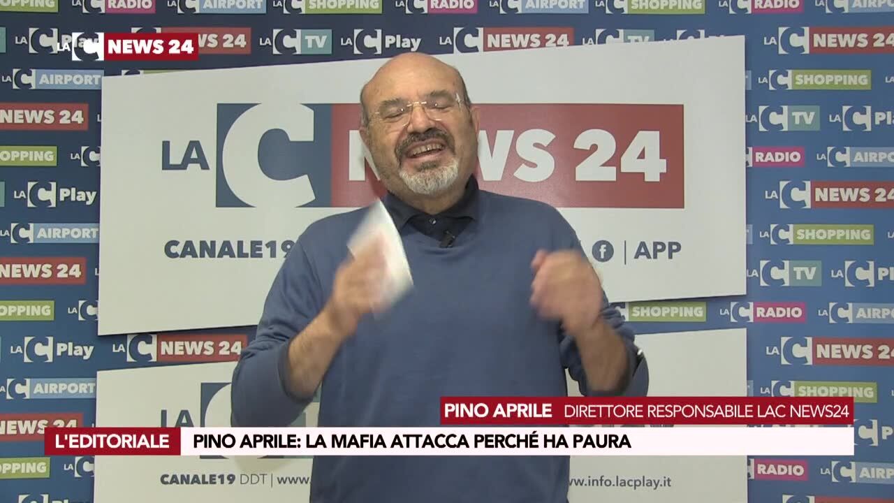Pino Aprile: la mafia attacca perché ha paura