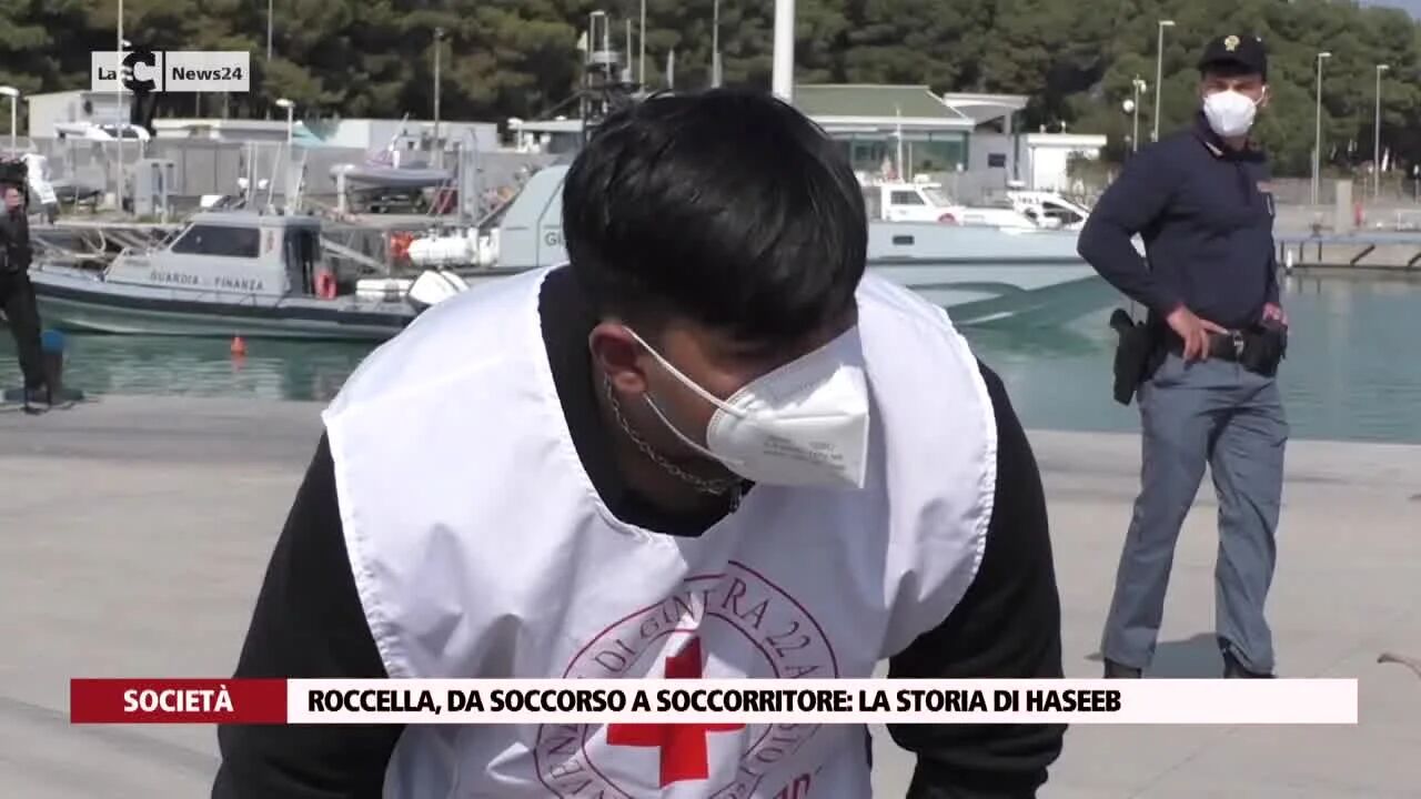Roccella, da soccorso a soccorritore: la storia di Haseeb