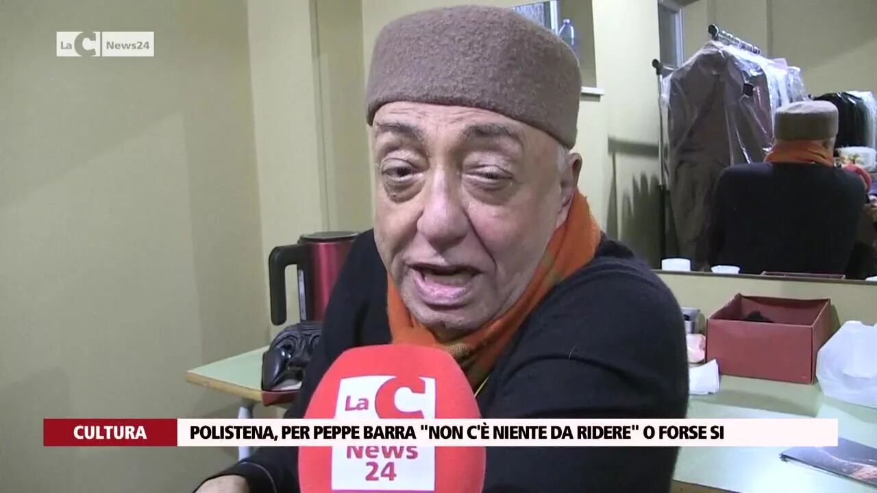 Polistena, per Peppe Barra "Non c'è niente da ridere" o forse si