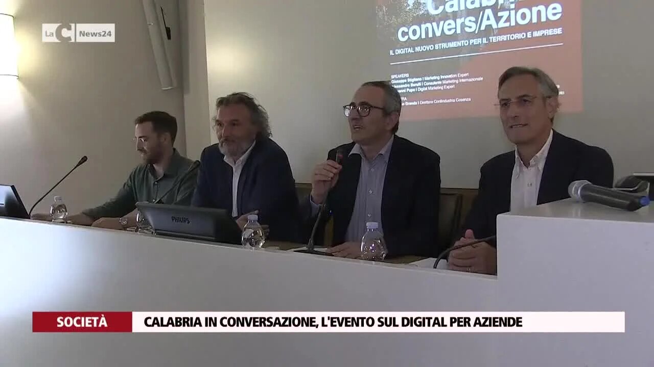 Calabria in conversazione, l'evento sul digital per aziende