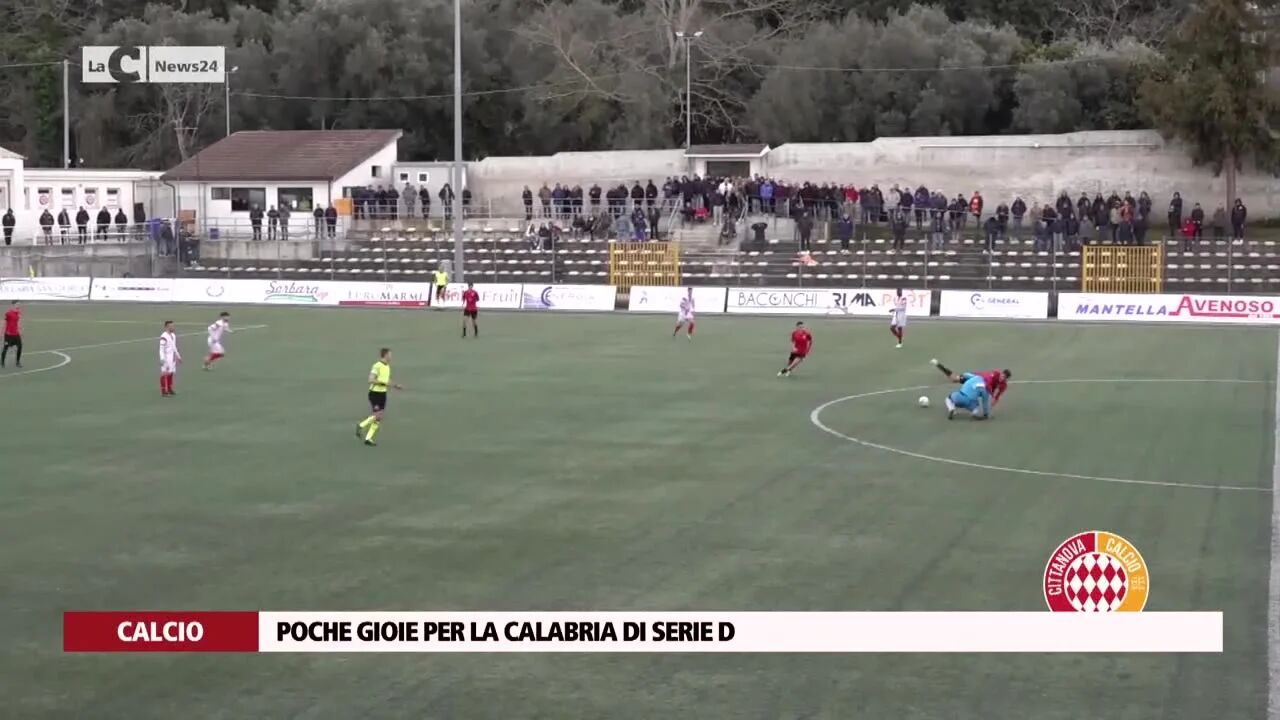 Poche gioie per la Calabria di Serie D