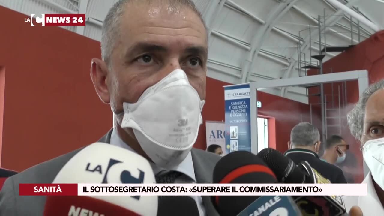 Il sottosegretario Costa: «Superare il commissariamento»