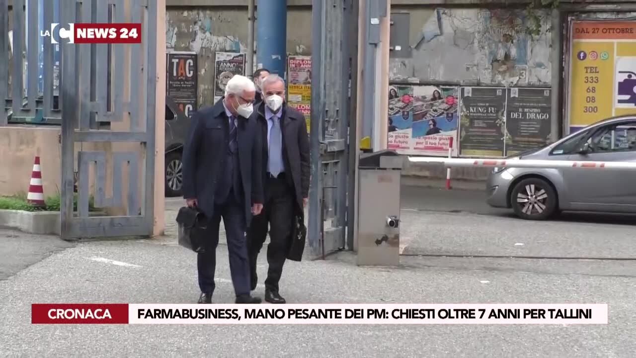 Farmabusiness, mano pesante dei pm: chiesti oltre 7 anni per Tallini