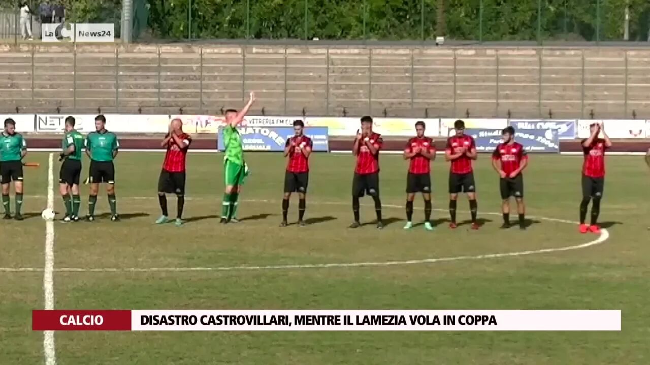 Disastro Castrovillari, mentre il Lamezia vola in coppa