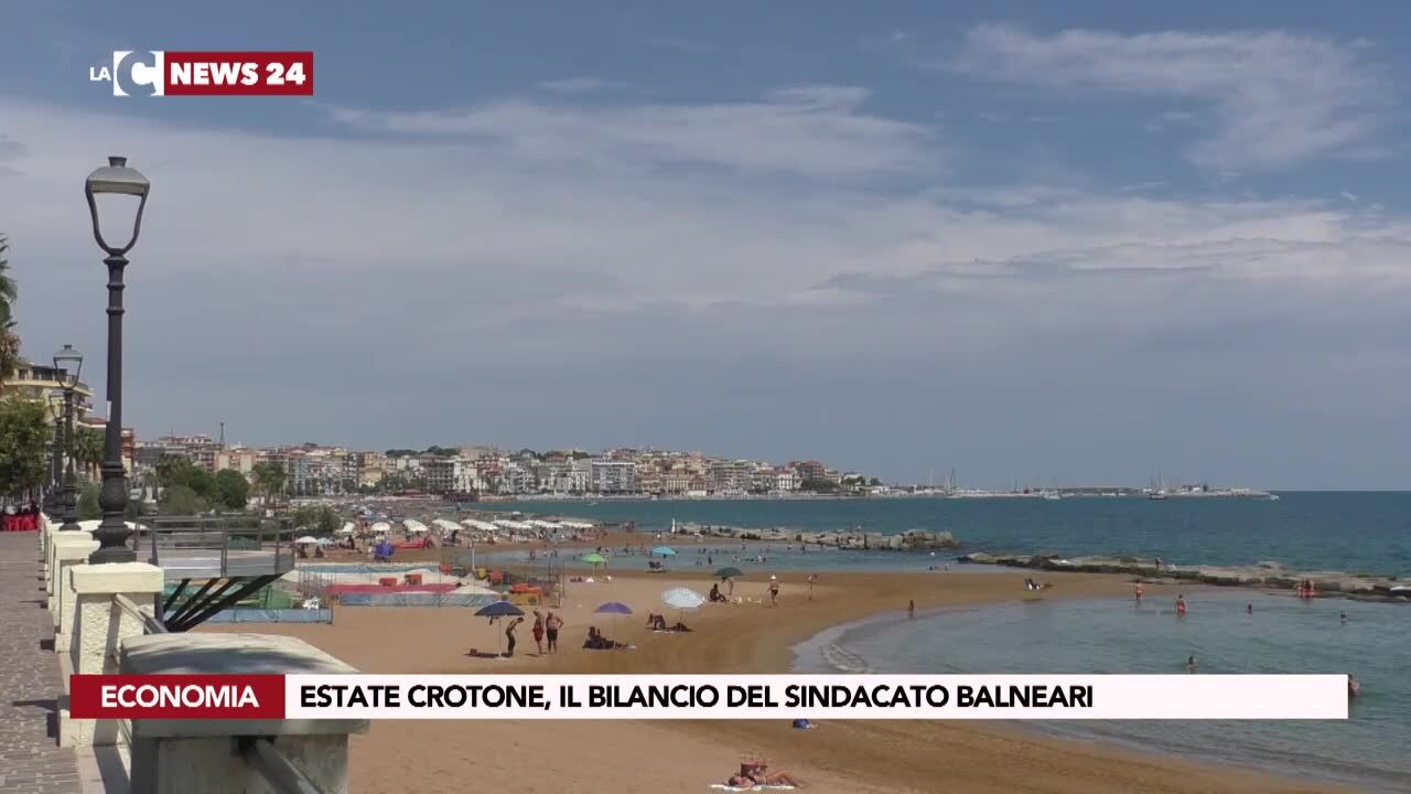 Estate Crotone, il bilancio del sindacato balneari