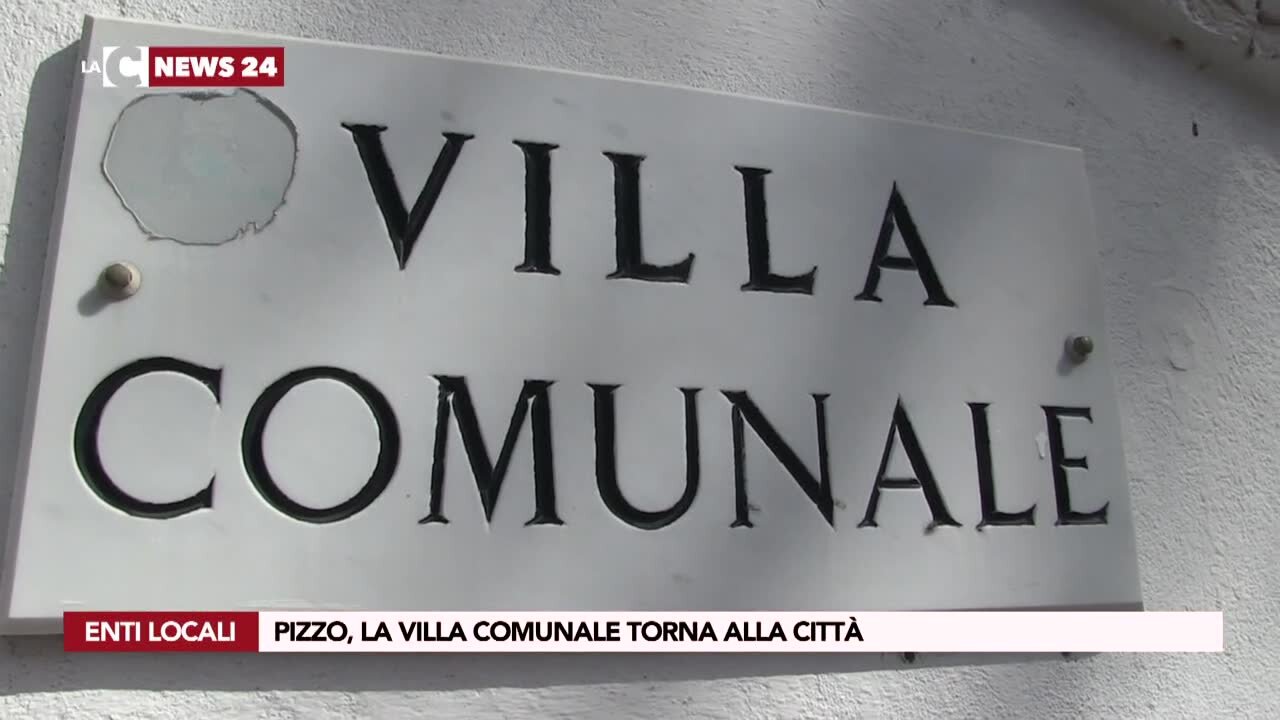 Pizzo, la villa comunale torna alla città