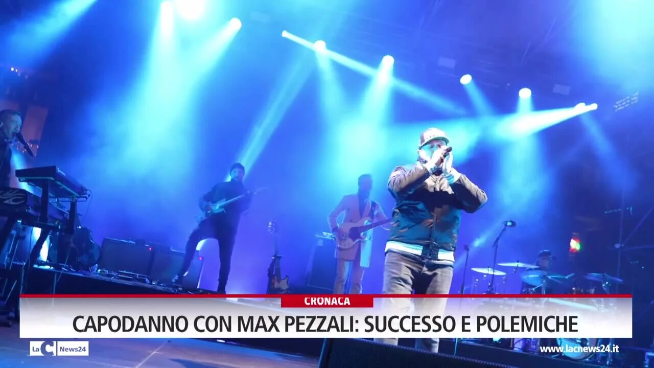 Capodanno con Max Pezzali: successo e polemiche